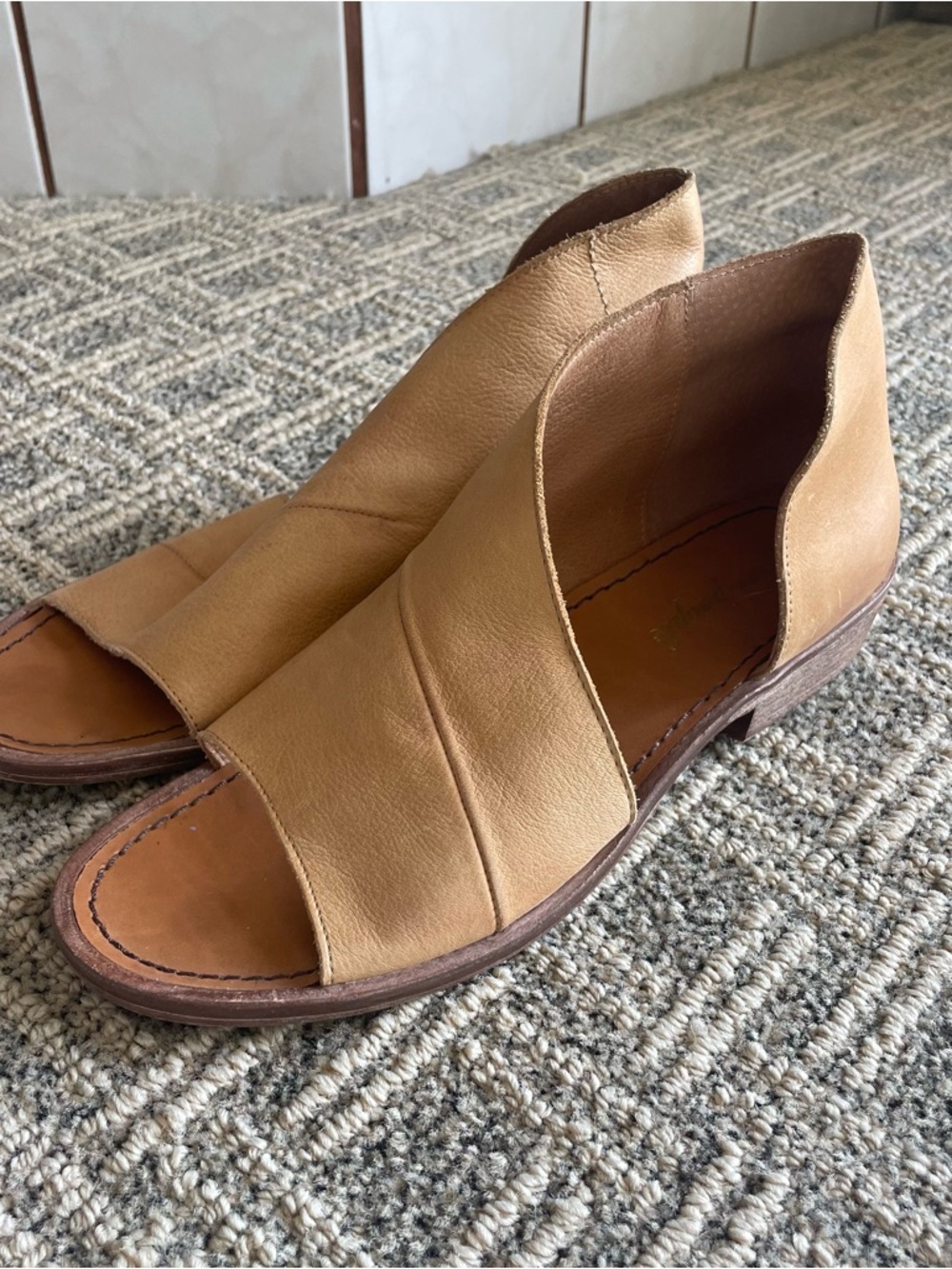 Free People Mont Blanc Leather Sandals - Picture 5 of 9